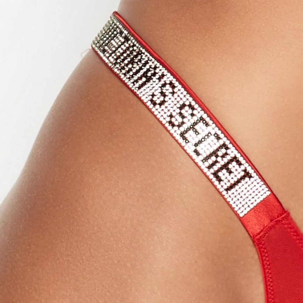 DEAL DAY ITEM! VS very sexy shine strap thong panty box gift set. - Picture 9 of 11